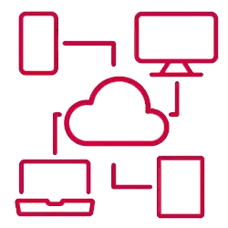 scalability hosting icon
